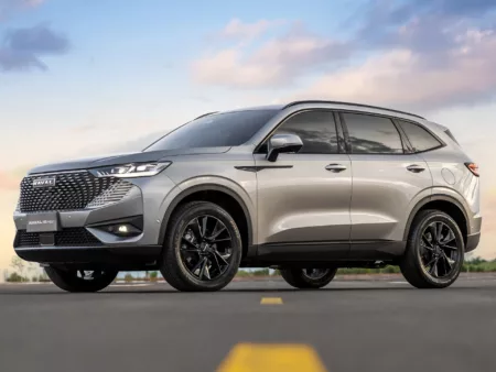 Linha Haval H6 impulsiona recorde histórico da GWM no país GWM Haval H6 HEV One. Crédito: Divulgação.