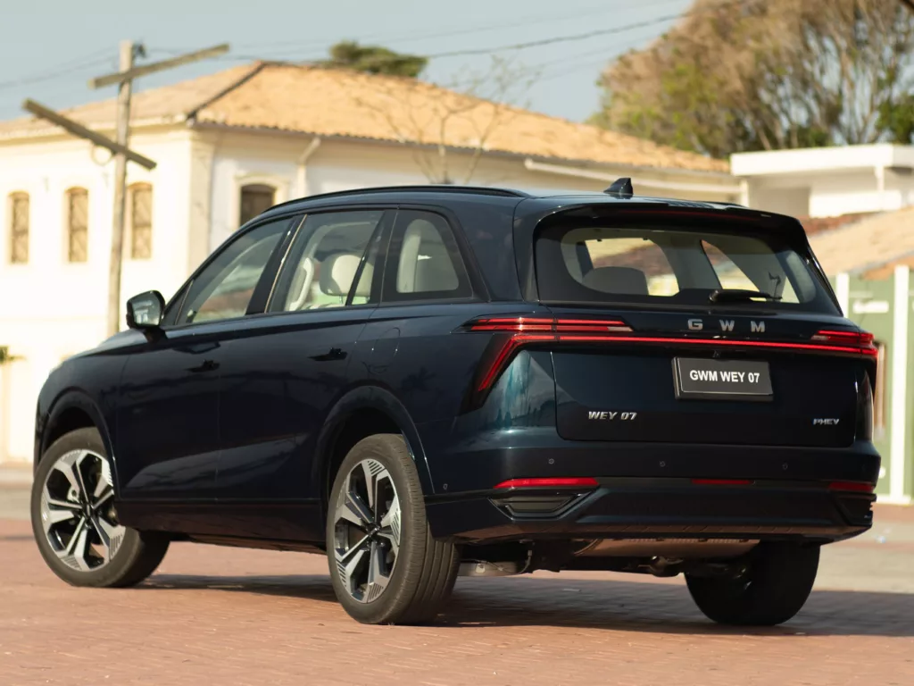 GWM Wey 07. Crédito: Divulgação.
