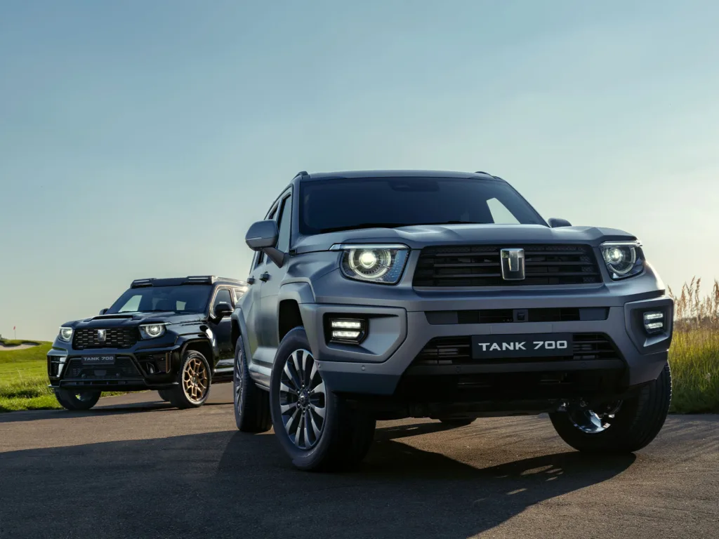 GWM Tank 700. Crédito: Divulgação.