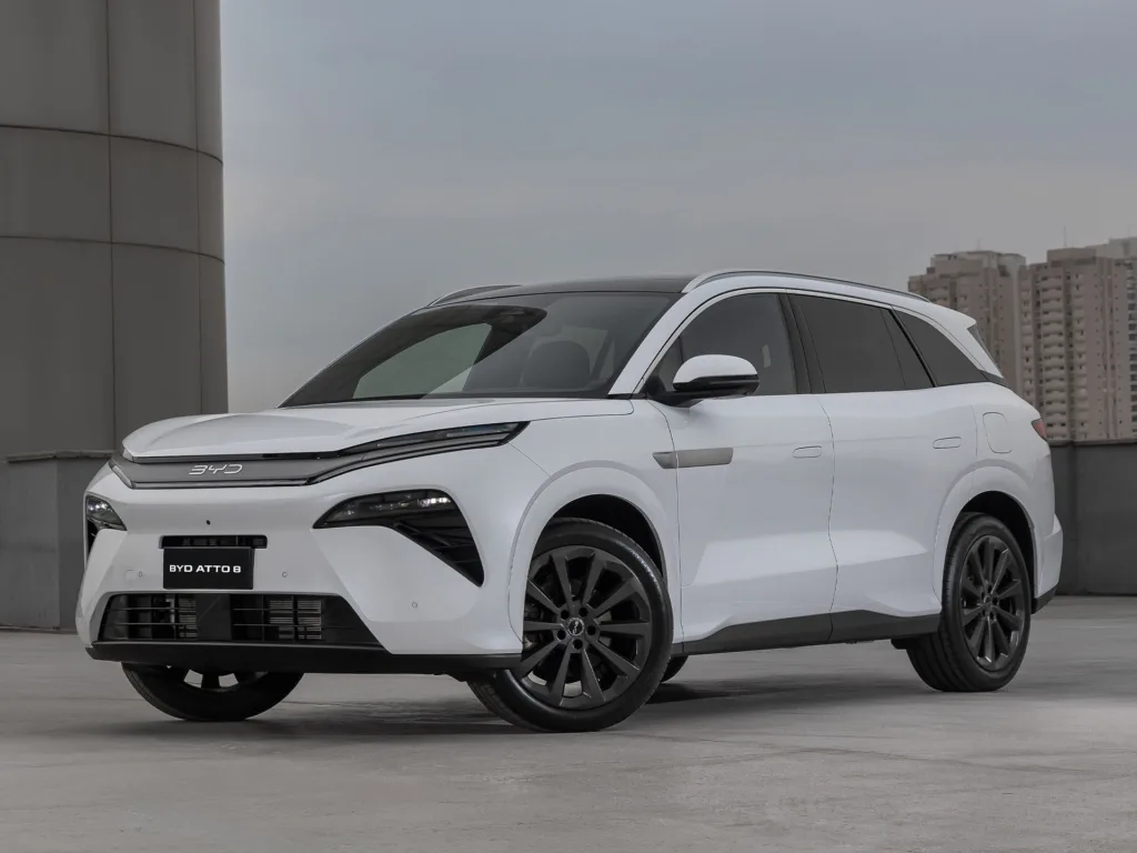 BYD Atto 8. Crédito: Divulgação.
