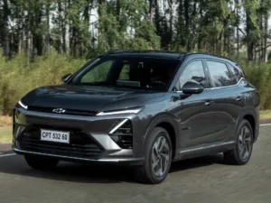 Captiva EV amplia oferta de SUVs elétricos da Chevrolet Chevrolet Captiva EV Premier. Crédito: Divulgação.