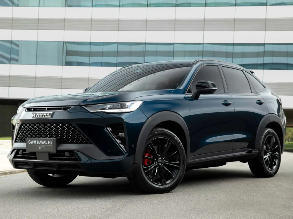 GWM Haval H6 GT. Crédito: Divulgação.