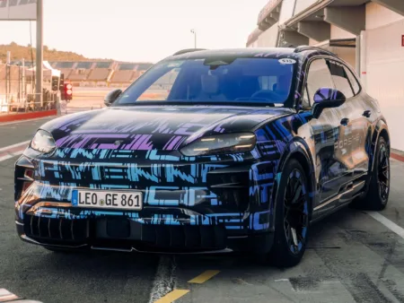 Porsche Cayenne Elétrico. Crédito: Divulgação.