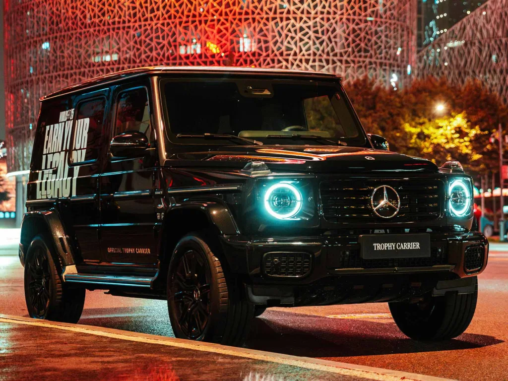 Mercedes-Benz G 580 com tecnologia EQ. Crédito: Divulgação.