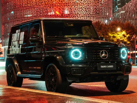 Mercedes-Benz G 580 com tecnologia EQ. Crédito: Divulgação.