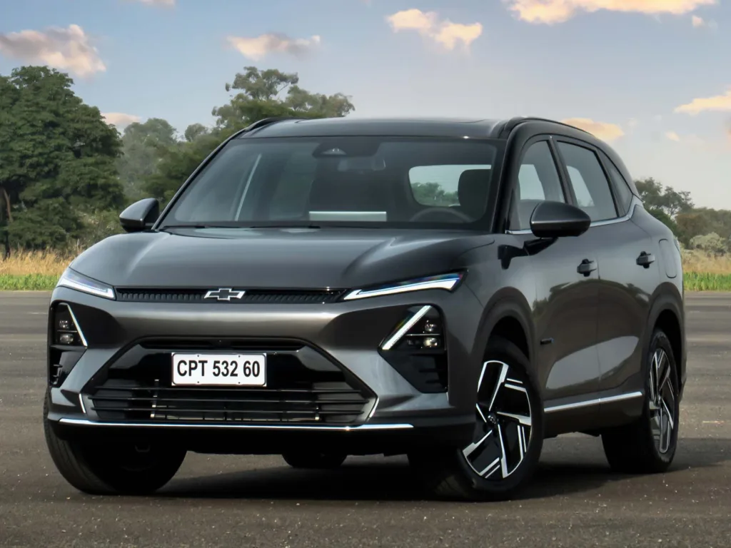 Chevrolet Captiva EV Premier. Crédito: Divulgação.