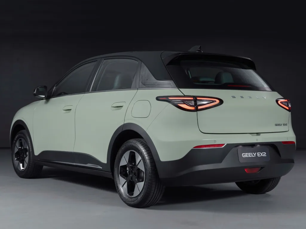 Geely EX2. Crédito: Divulgação.