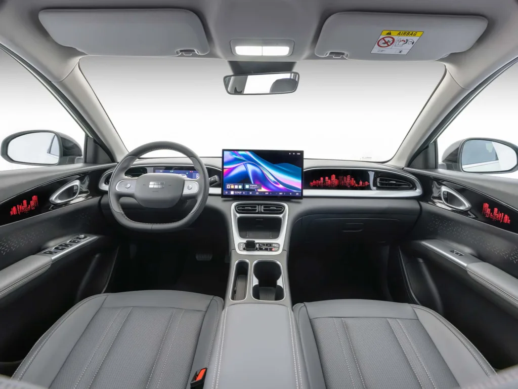 Geely EX2. Crédito: Divulgação.