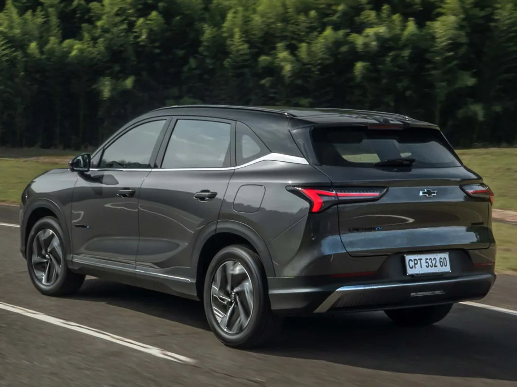 Chevrolet Captiva EV Premier. Crédito: Divulgação.