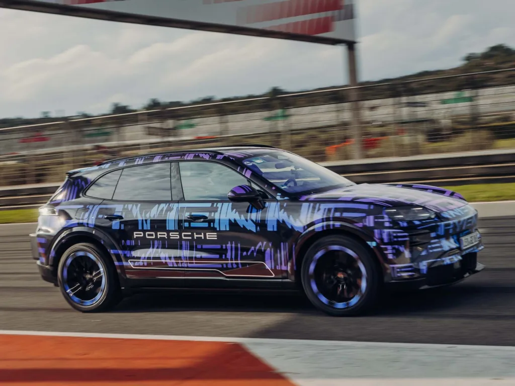 Porsche Cayenne Elétrico. Crédito: Divulgação.