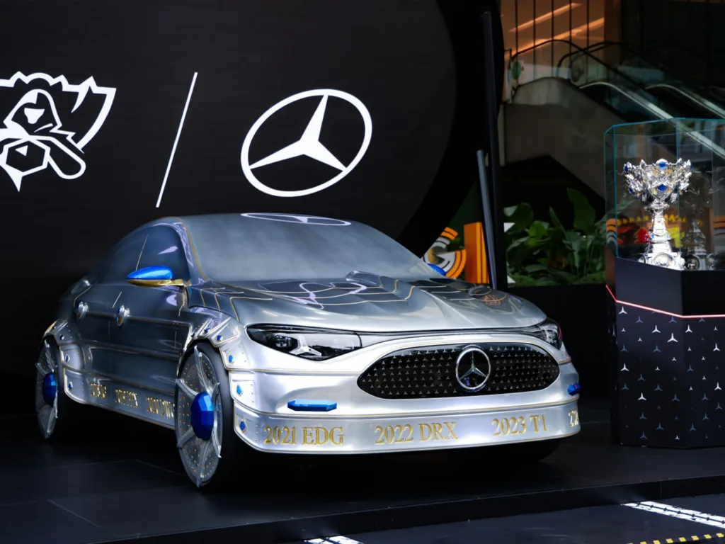 Mercedes-Benz CLA League of Legends. Crédito: Divulgação.