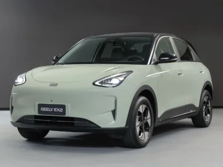 Geely EX2. Crédito: Divulgação.