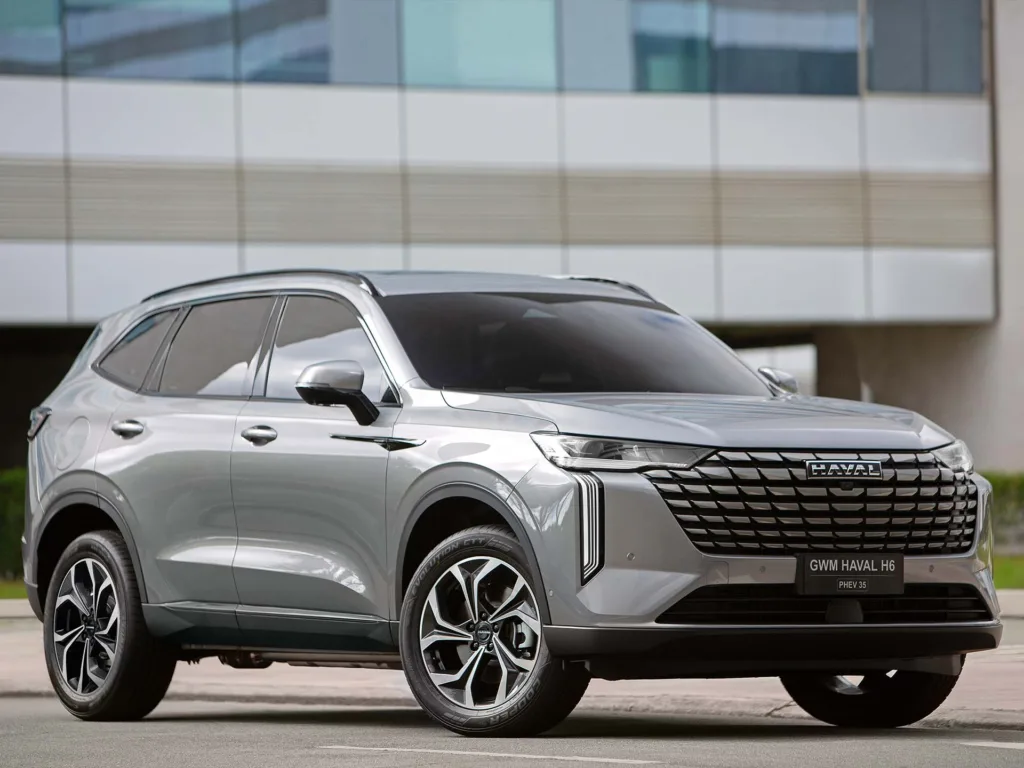 GWM Haval H6 PHEV35. Crédito: Divulgação.