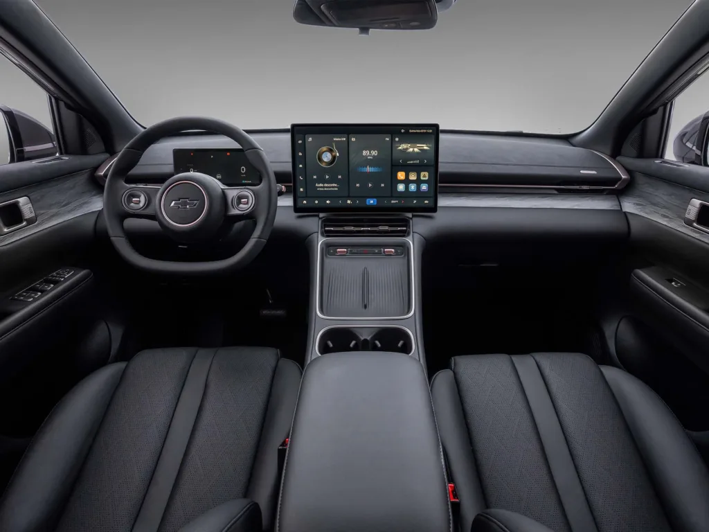 Chevrolet Captiva EV Premier. Crédito: Divulgação.