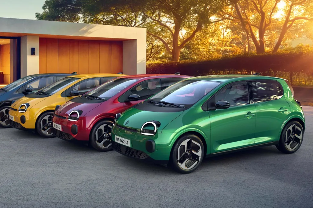 Renault Twingo E-Tech. Crédito: Divulgação.