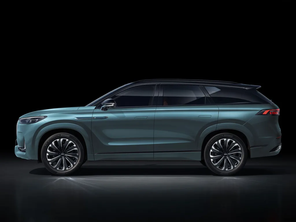 Jaecoo 8. Crédito: Divulgação.