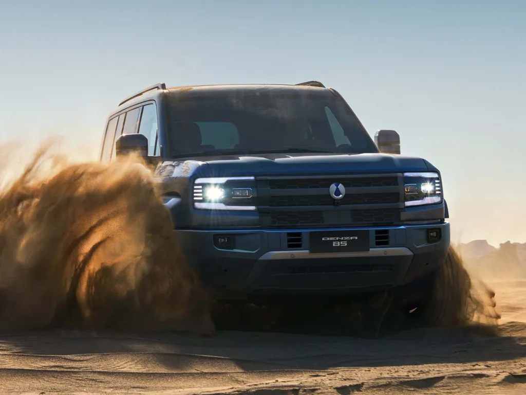 Denza B5. Crédito: Divulgação.