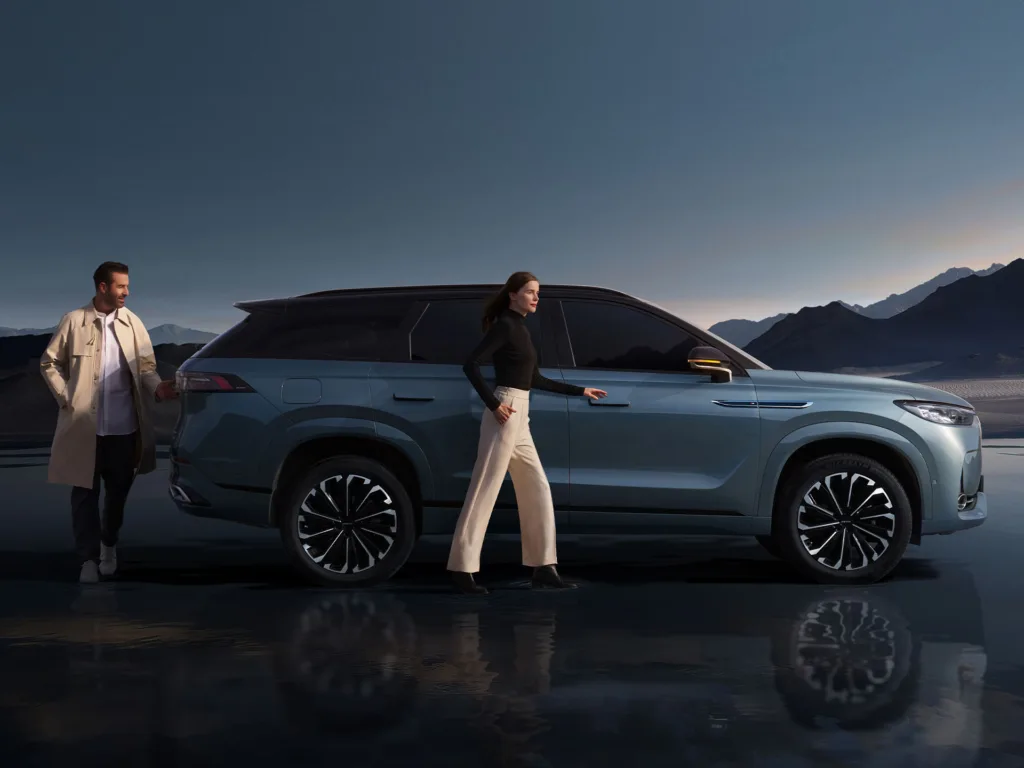 Jaecoo 8. Crédito: Divulgação.