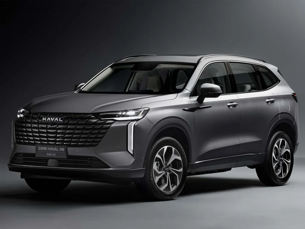 GWM renova o Haval H6 com suspensão e freios recalibrados GWM Haval H6 PHEV35. Crédito: Divulgação.