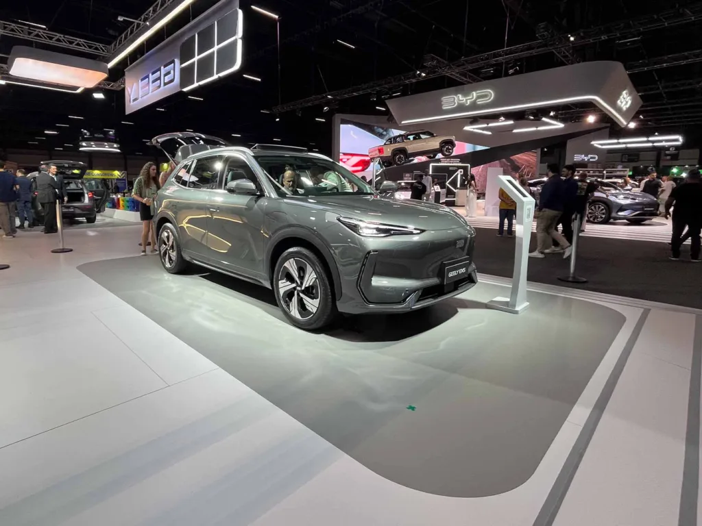 Geely EX5. Crédito: Gustavo Molinari.