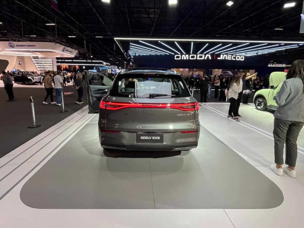 Geely EX5. Crédito: Gustavo Molinari.