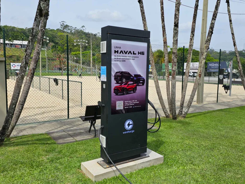 Carregador GWM. Crédito: Divulgação.