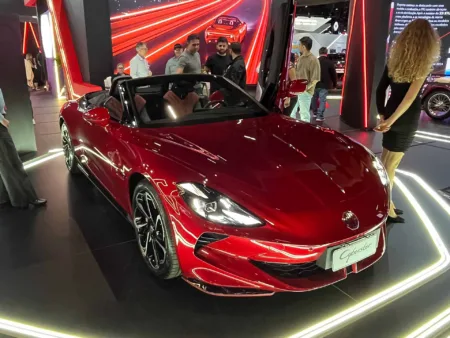 MG Cyberster. Crédito: Gustavo Molinari.