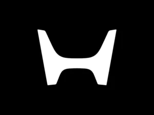 Novo logo H que representa o negócio de automóveis Honda. Crédito: Divulgação.