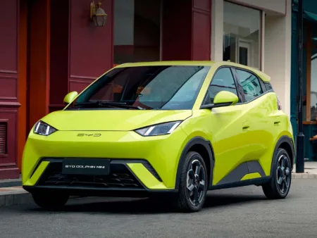 BYD Dolphin Mini. Crédito: Divulgação.