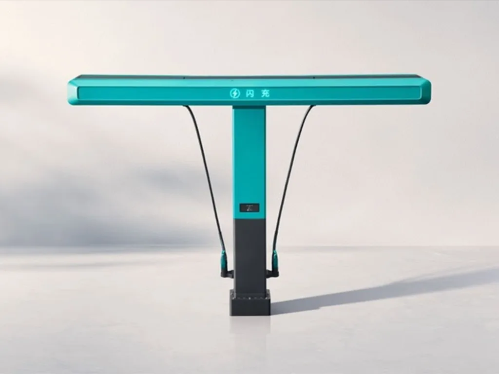 Carregador Flash da BYD. Crédito: Divulgação.