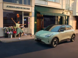 Geely EX2. Crédito: Divulgação.